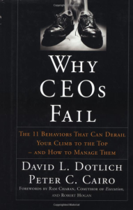 Why CEOs Fail